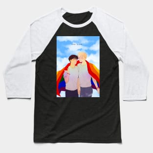 Ash and Eiji Pride Month Baseball T-Shirt